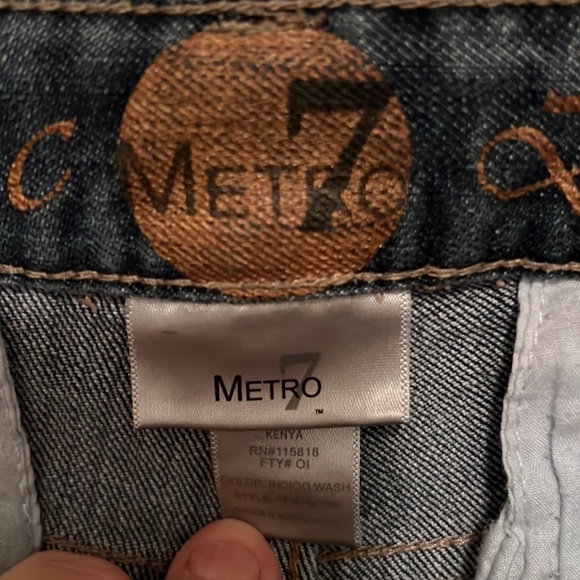 Classic Metro 7 Denim Jeans - Size 14 - Picture 3 of 4